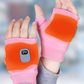 Heated Gloves with Three Temperature Modes and Type-C Charging, Fingerless Design