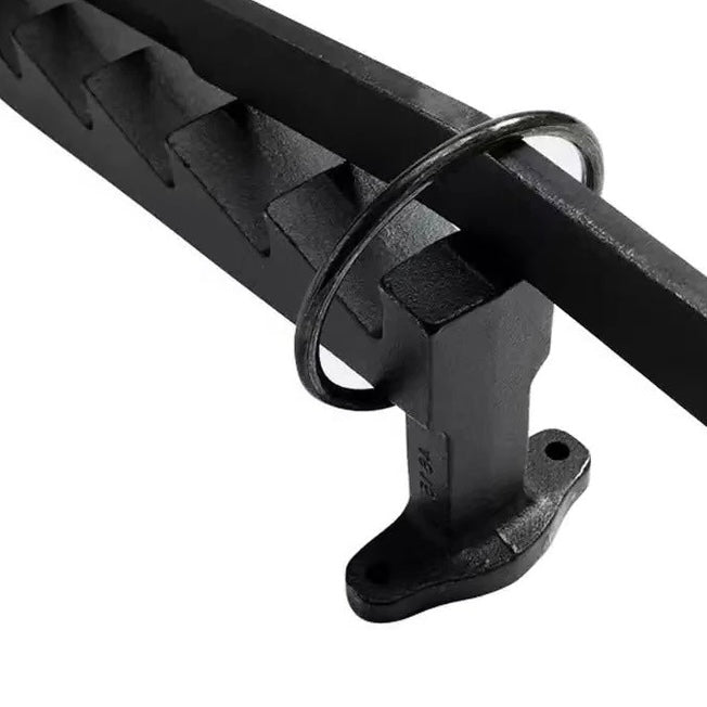 Hanging Carbon Steel Firewood Chopping Machine, Portable Wall Mounted Wood Splitter