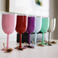 Insulated Wine Cups, Double Wall Stainless Steel