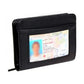 Secure Lock Wallet RFID Blocking Leather Organizer