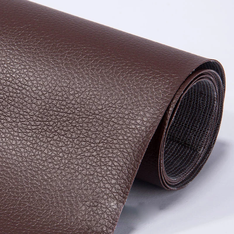 Self-Adhesive Leather Repair Patch, Cuttable PU Leather Sofa Refinisher (19.7 x 53.9 Inches)