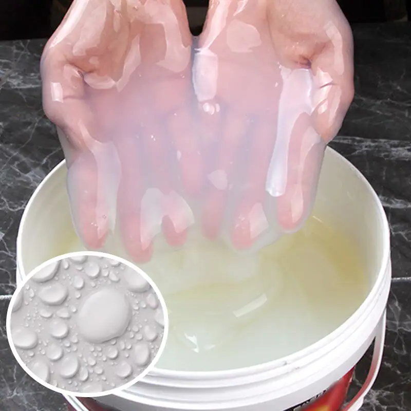 Transparent Waterproof Sealant with Flexible Crack Filling and Mold Resistant, 300g Tube
