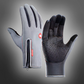 Insulated Winter Gloves with Waterproof Membrane and Touchscreen Tips, Anti-Slip Palm