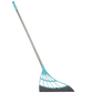 Extendable Rubber Broom with 53.1 Inch Reach and 12.2 Inch Blade for Multiple Surfaces
