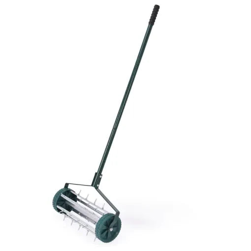 sjbackyard Heavy Duty Manual Lawn Spike Soil Aerator