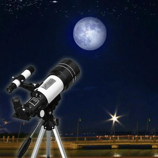 Professional Astronomical Telescope for Moon Watching, 150x Zoom with Tripod