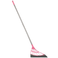 Extendable Rubber Broom with 53.1 Inch Reach and 12.2 Inch Blade for Multiple Surfaces