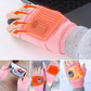 Heated Gloves with Three Temperature Modes and Type-C Charging, Fingerless Design