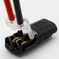 Push-In Wire Connector with Locking Mechanism and Test Point, 28-14 AWG