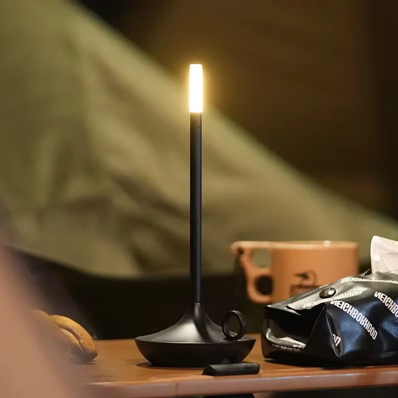 Touch Control LED Table Lamp with 12-Hour Battery and Warm White Light
