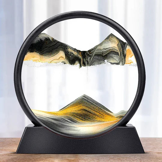 Sjbackyard Moving Sea Sand Art Decor