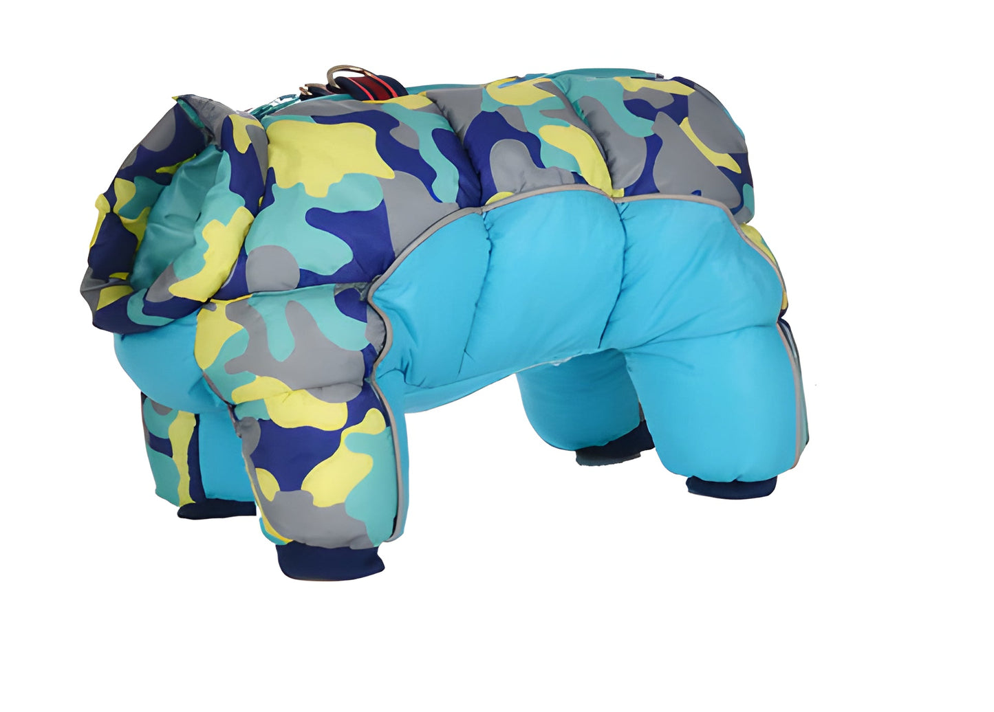 Dog Winter Coat with Water Resistant Shell and Down Alternative Lining, Reflective Strip
