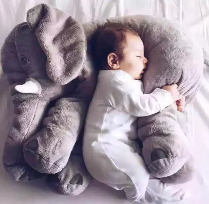 Baby Elephant Soft Cuddle Pillow for Newborns and Kids