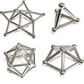 Magnetic Building Set with Metal Tin, 63-Piece Rod Ball Connector Kit