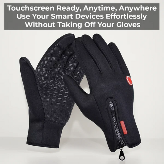 Waterproof Thermal Gloves with Touchscreen and Anti-Slip Design