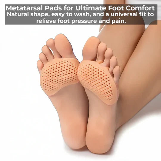 Breathable Gel Metatarsal Pads for Foot Pain Relief and All-Day Comfort