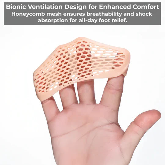 Breathable Gel Metatarsal Pads for Foot Pain Relief and All-Day Comfort