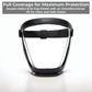 Protective Face Shield with Anti-Fog Coating and Detachable Filter All Vera Mart