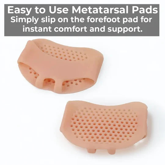 Breathable Gel Metatarsal Pads for Foot Pain Relief and All-Day Comfort