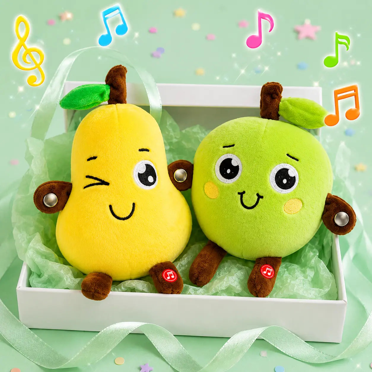 Interactive Plush Toy with Sound and Movement for Parent and Child Play