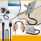 Multi-Function Charging Cable with Adjustable Phone Stand and Data Transfer