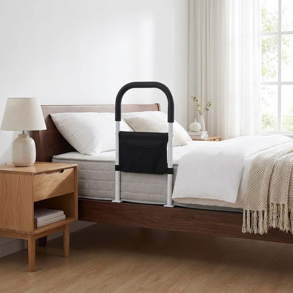 Bedside Assist Frame with Padded Handle and Steel Construction