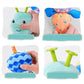 Plush Caterpillar Toy with Musical Sounds and Tactile Segments for Infants
