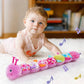 Plush Caterpillar Toy with Musical Sounds and Tactile Segments for Infants