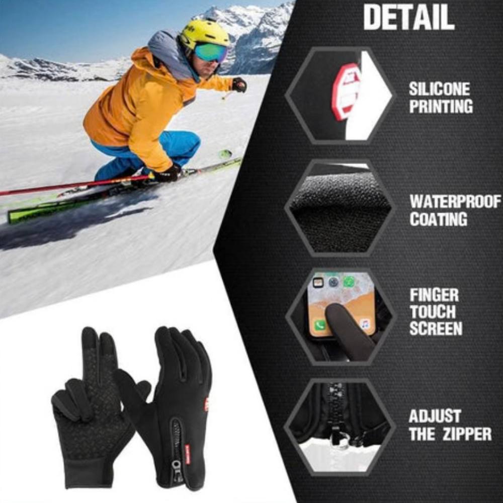 Thermal Warming Gloves for Cycling, Skiing, and Outdoor Sports