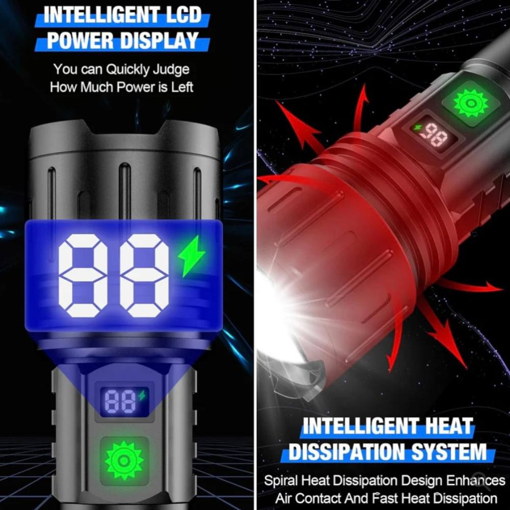 Ultra-Power 100000 Lumen Tactical Flashlight