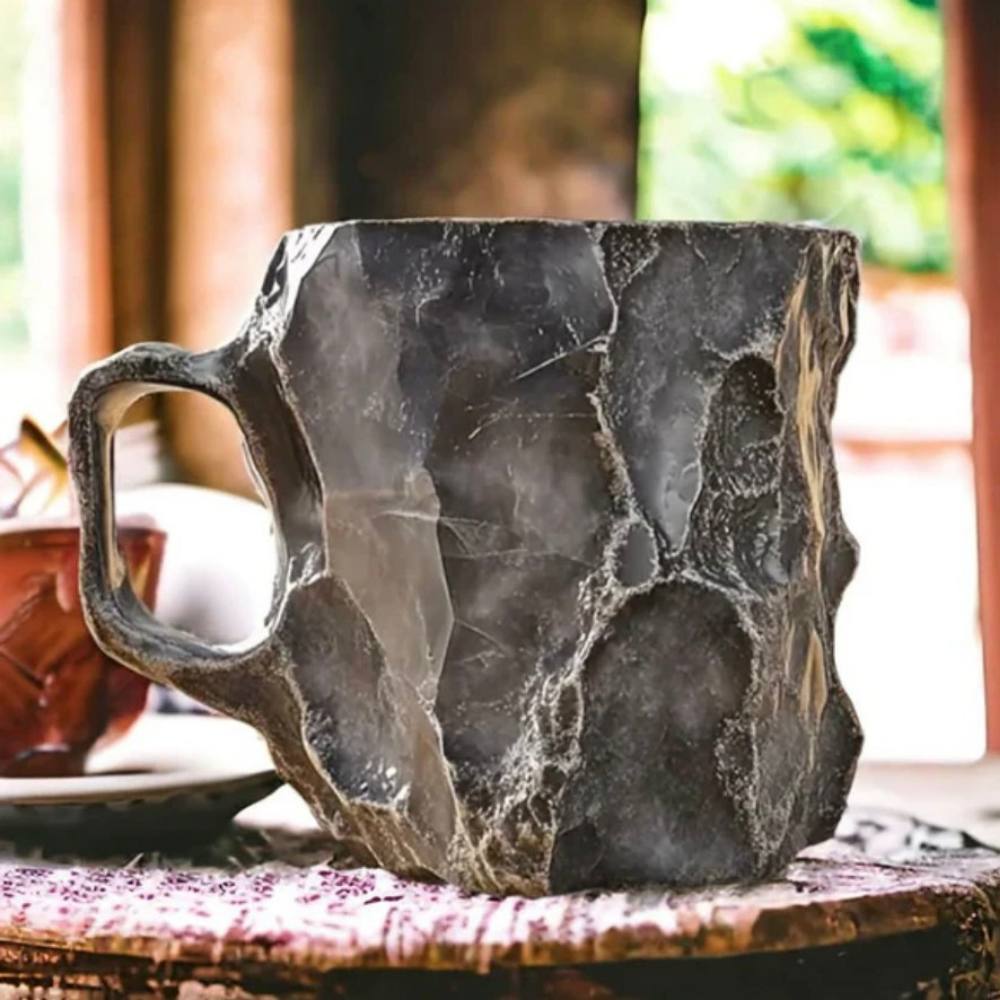 Mineral Crystal Glass Coffee Mug