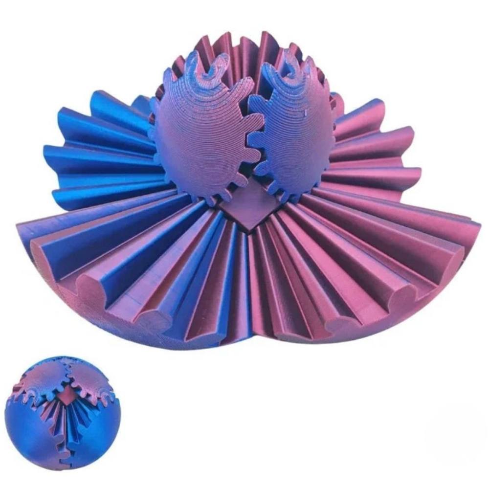 Steampunk Whirling Wonder Gear Fidget Ball