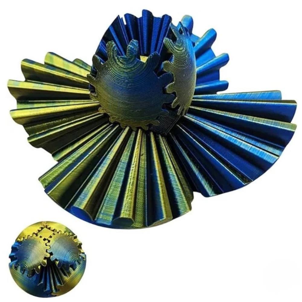 Steampunk Whirling Wonder Gear Fidget Ball
