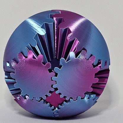 Steampunk Whirling Wonder Gear Fidget Ball