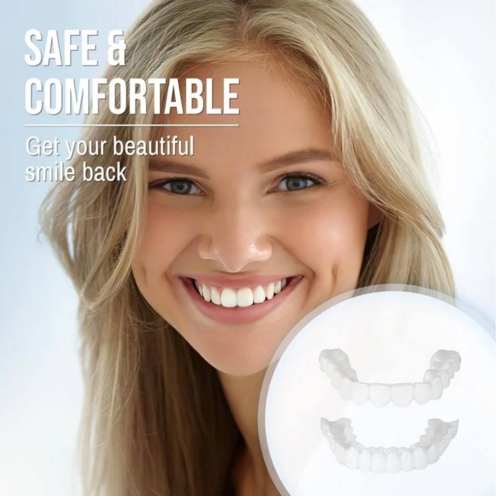 Clip On Smile Veneer for Upper and Lower Teeth