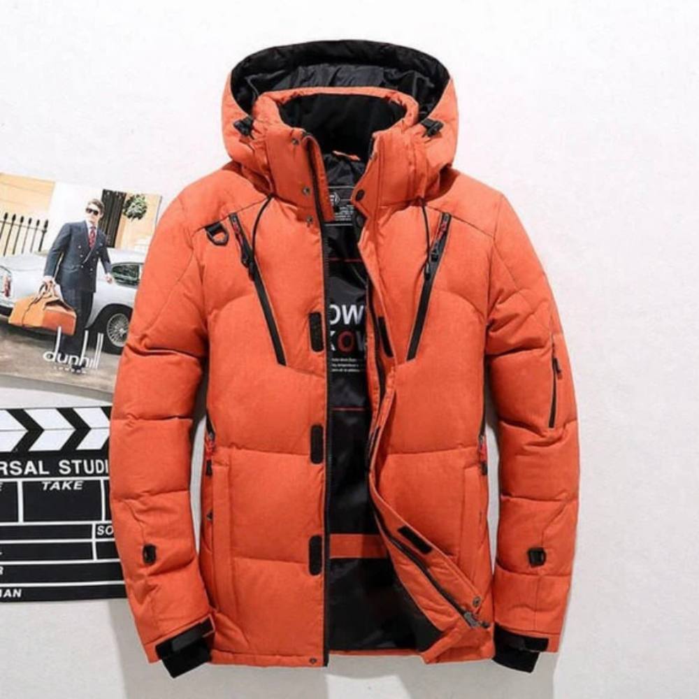 Thermal Duck Down Jacket for Warmth and Comfort
