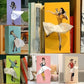 Elegant Flying Skirt Tissue Box Cover