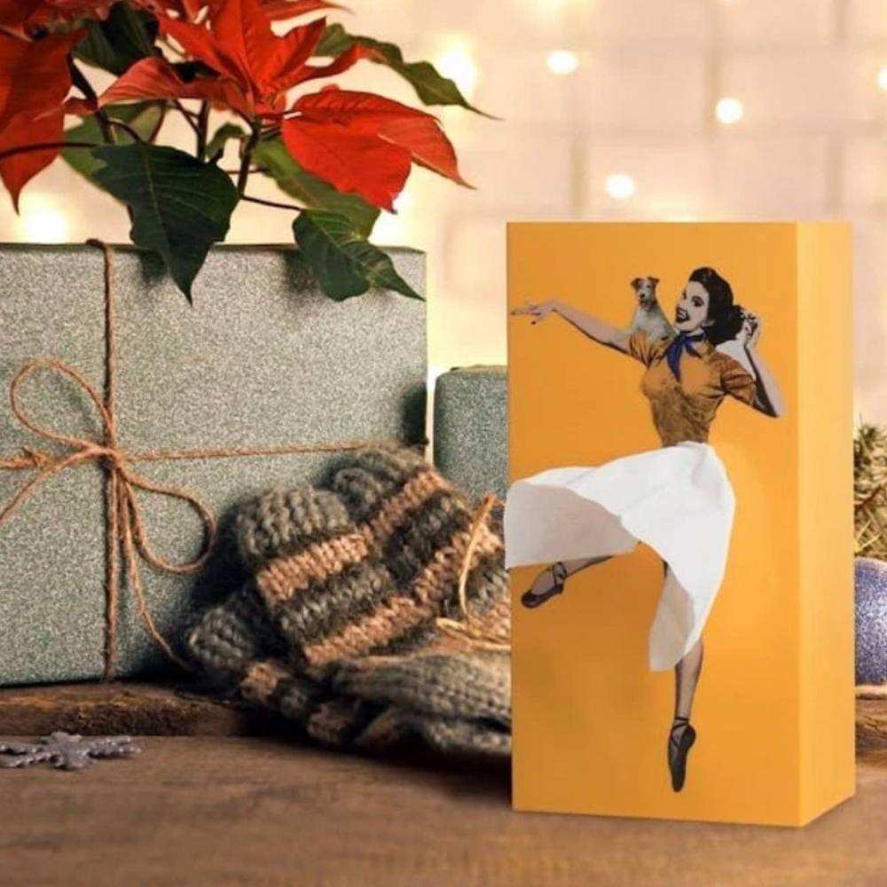 Elegant Flying Skirt Tissue Box Cover