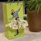 Elegant Flying Skirt Tissue Box Cover