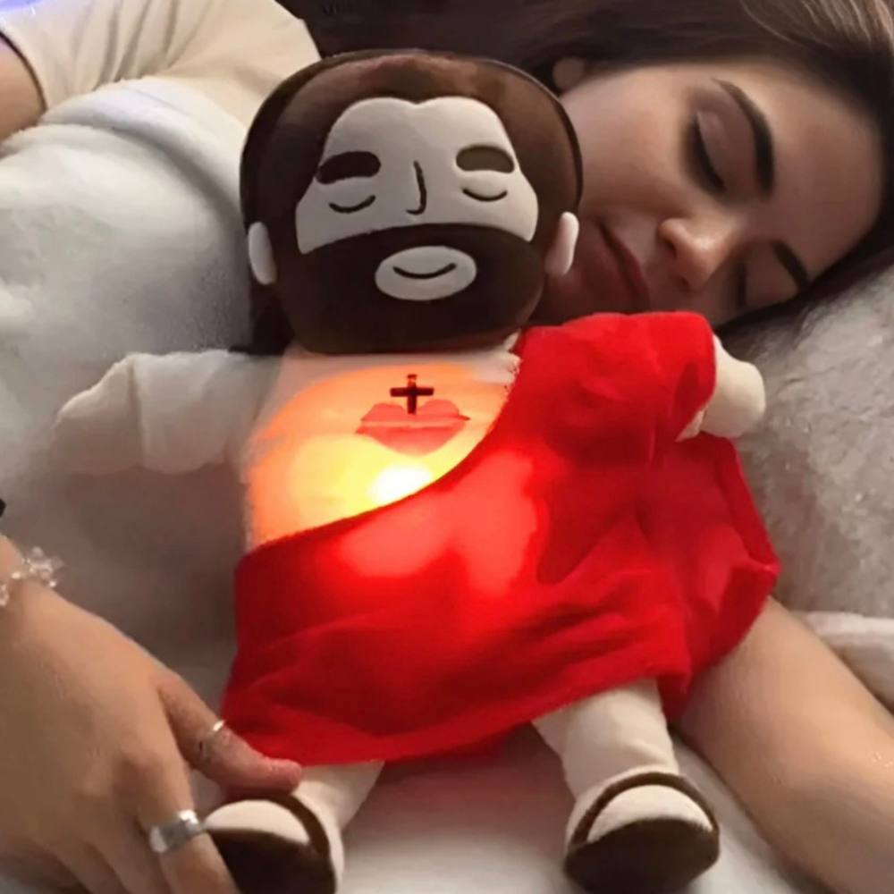 Soothing Jesus Plush Doll for Comfort and Sleep Aid