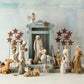 Handmade Nativity Set with Barn Wood Creche