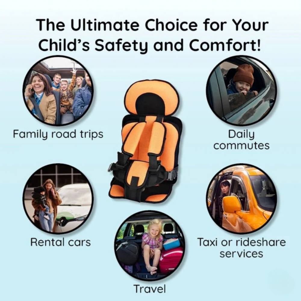 Child Protection Car Cushion Seat for Added Safety and Comfort