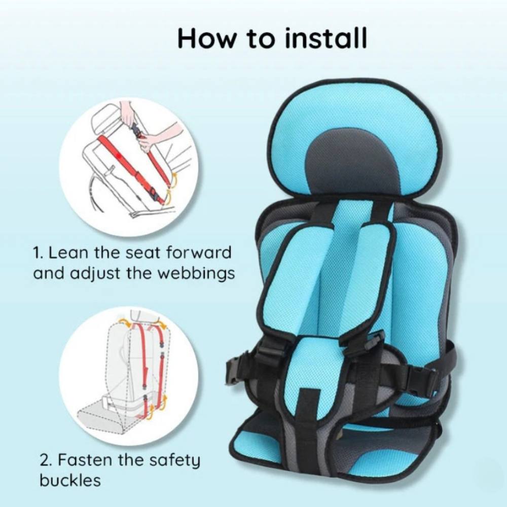 Child Protection Car Cushion Seat for Added Safety and Comfort