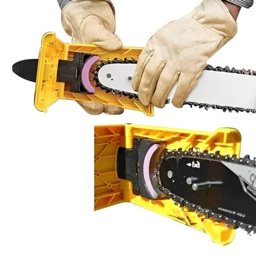 Chainsaw Teeth Sharpener for 14" 16" 18" 20" Chainsaw Bars