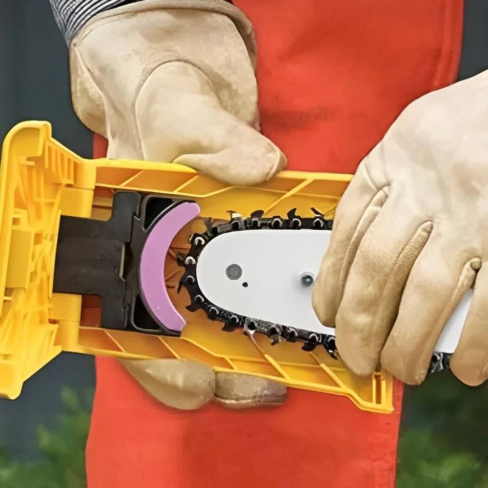 Chainsaw Teeth Sharpener for 14" 16" 18" 20" Chainsaw Bars