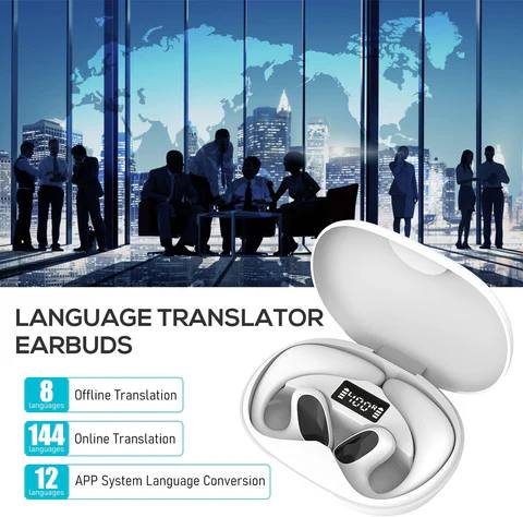Instant Language Translator Earbuds