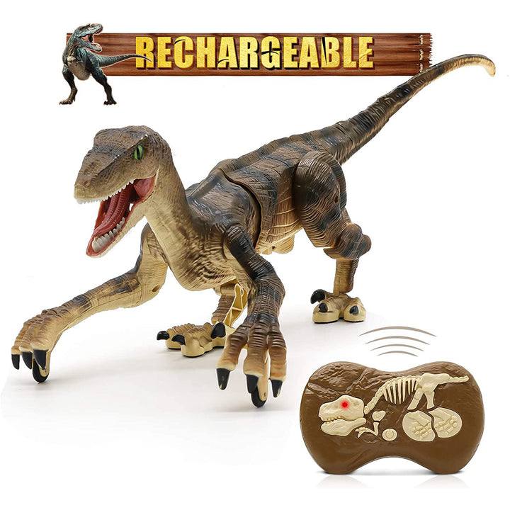 Remote Control Walking Velociraptor Toy by Mygametables