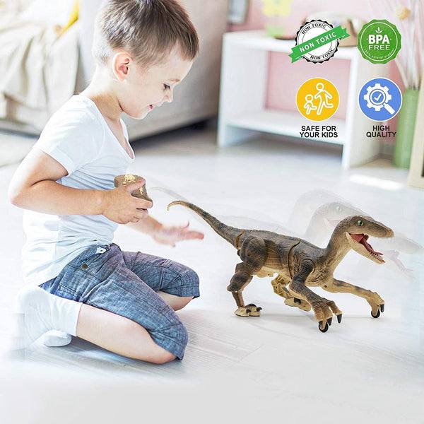 Remote Control Walking Velociraptor Toy by Mygametables