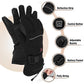 Mygametables Heated Gloves with 3-Heat Level Control