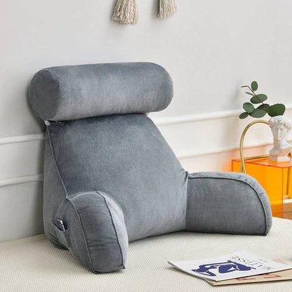 Mygametables Deluxe Reading Bed Pillow with Arms